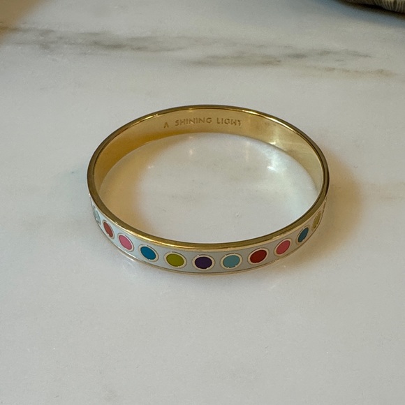 Kate Spade A Shining Light idiom bangle bracelet - Picture 1 of 4